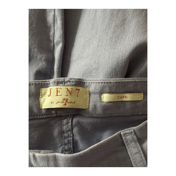 Jen7 by 7 for All Mankind Capri w/ Side Slits purple plus size 26 - Picture 4 of 6